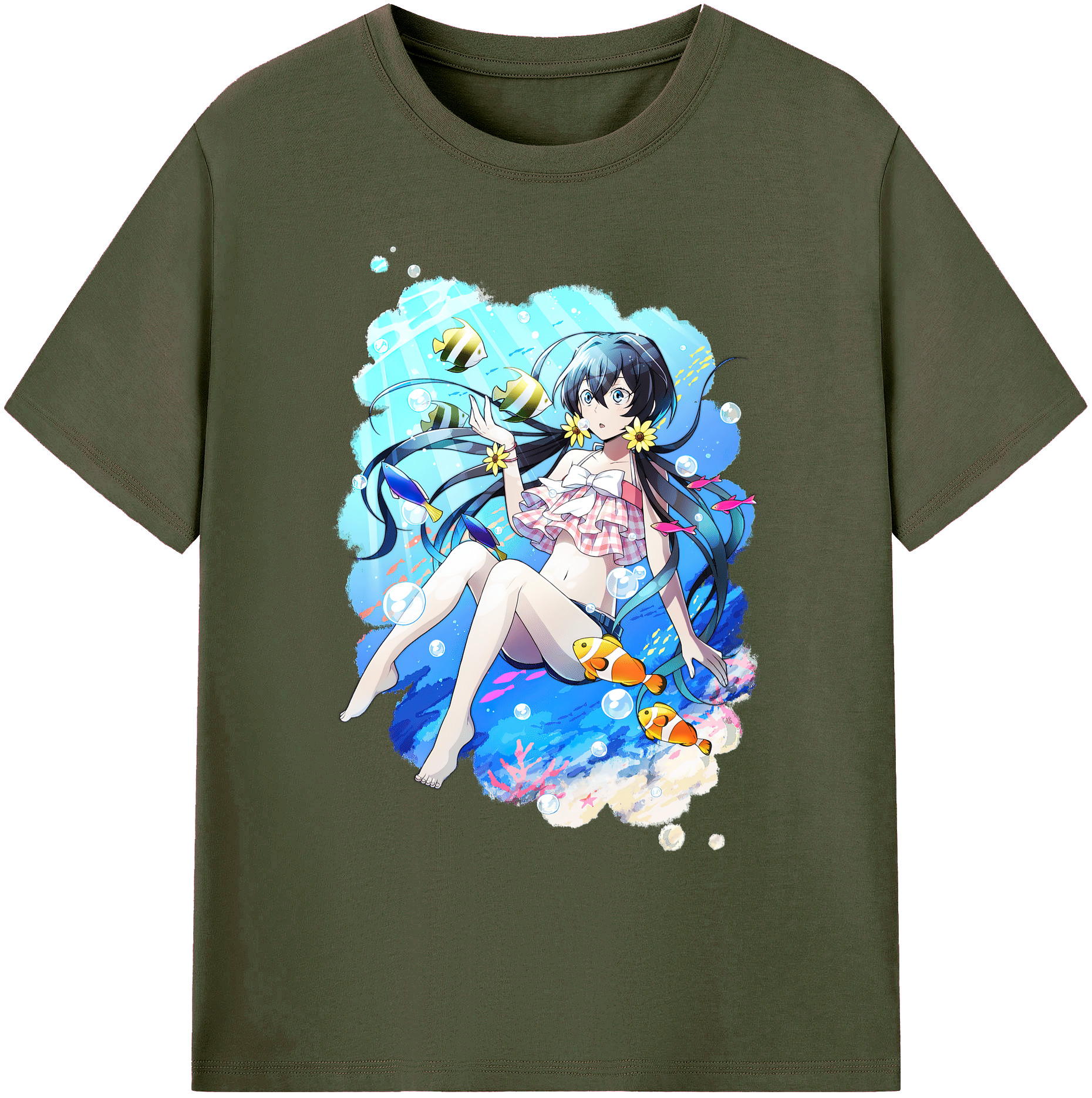 （画像用） 文豪ストレイドッグス Bungo Stray Dogs 綿100％ メンズ半袖Tシャツ｜肌触りやわらか＆通気性
